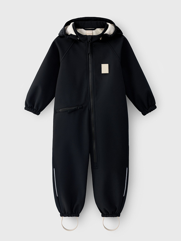 Комбинезон Leokid Softshell Black Coal