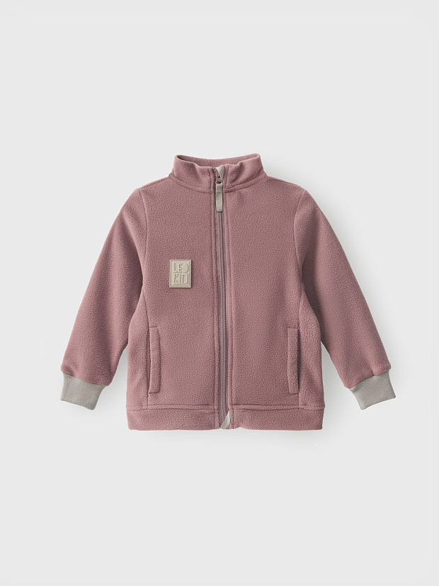 Флисовый джемпер Leokid Lotte Wood Pink